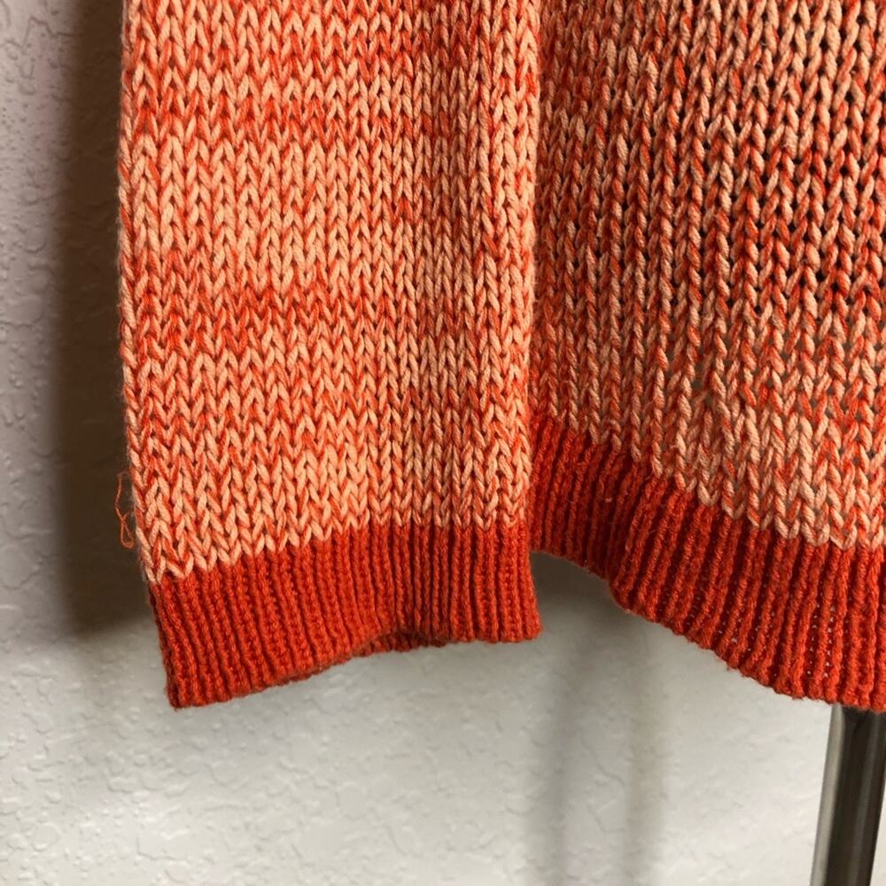 Wooden Ships dark light orange knit sweater size Small / Medium - Picture 5 of 9